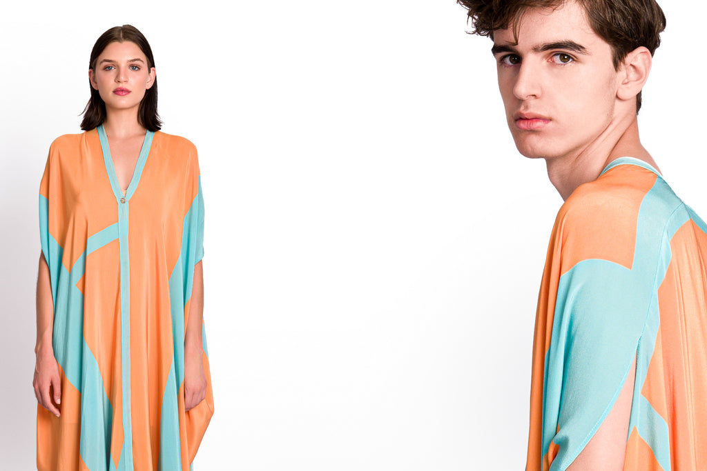 Anemos Kaftan Tangerine